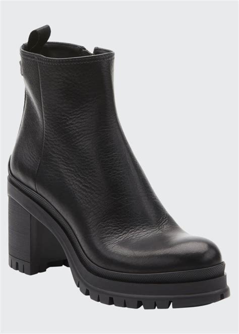 prada cervo lugged boots|Luxury Boots For Women .